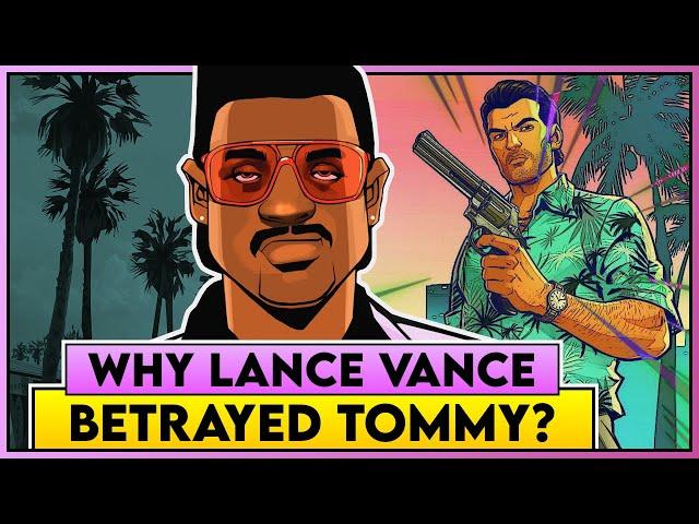 WHY LANCE BETRAYS TOMMY VERCETTI? | LANCE VANCE DID NOT WANT TO BETRAY | HIS PLAN WAS DIFFERENT