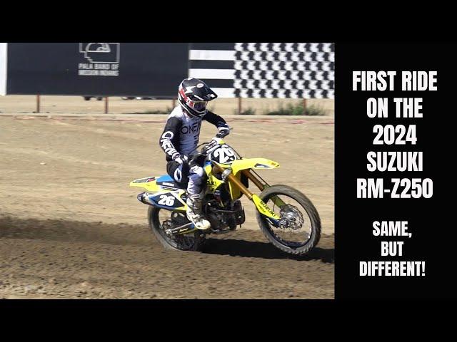 The 2024 Suzuki RM-Z250 is Unchanged, But It's STILL FUN!