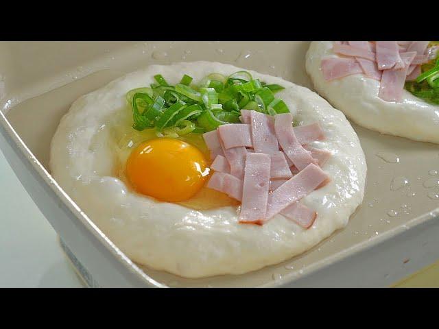 One Pan Egg Toast (Easy Breakfast! I've never eaten such delicious toast)