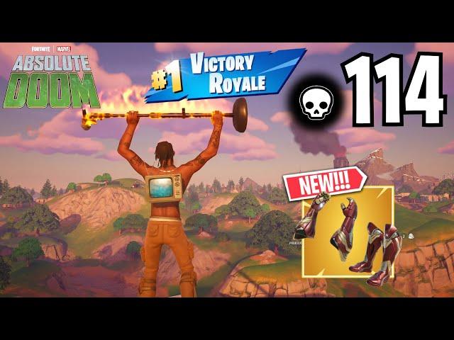 114 Elimination TRAVIS SCOTT Solo vs Squads WINS Full Gameplay (MARVEL FORTNITE CHAPTER 5 SEASON 4)!