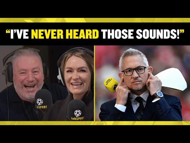 PURE GOLD!  McCoist & Woods react to *THAT* interruption during the BBC's FA Cup coverage