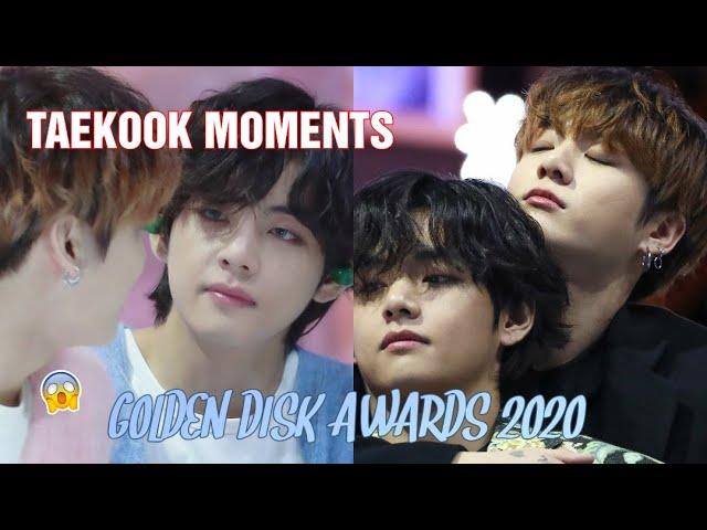 taekook moments at GDA 2020