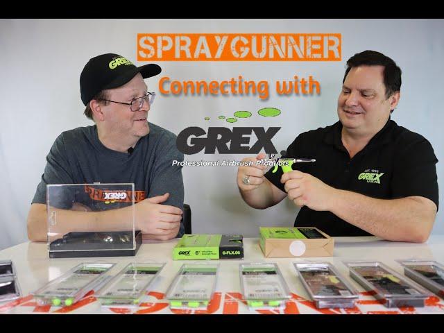 SprayGunner connecting with GREX about all things airbrushing