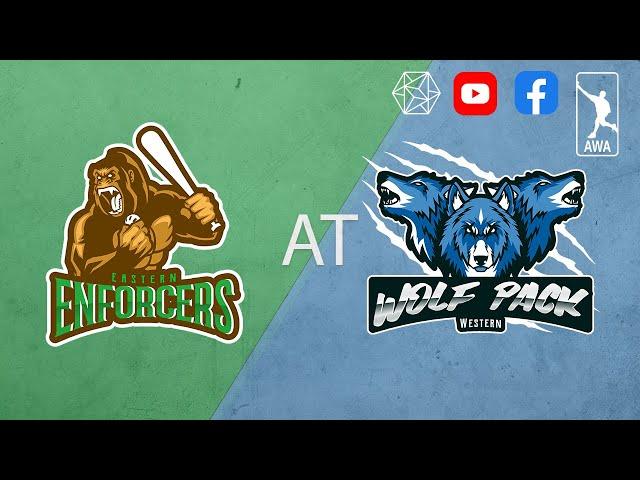 Enforcers vs. Wolf Pack | AWA Wiffle Ball 2024