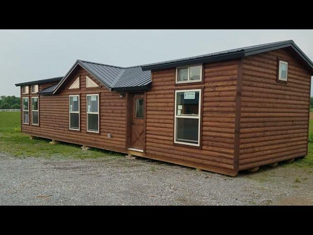 14' x 48' Amish Made Cabins & Kits | Deer Run Cabins - Bear