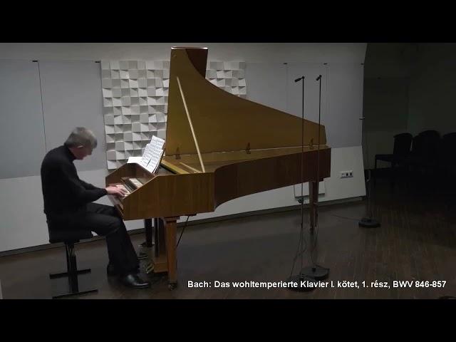 Bach Das wohltemperierte Klavier The Well Tempered Clavier I on Harpsichord