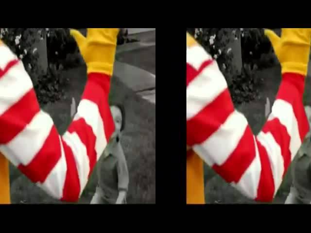 McDonalds Rainy Day 2012 Commercial 3D *Final Test*