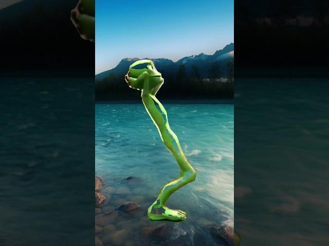 Dame tu cosita green alien dance #yt #dance #shorts #colors