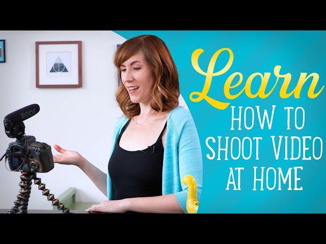 Learn How To Shoot Video From Home - My New LinkedIn Learning Course