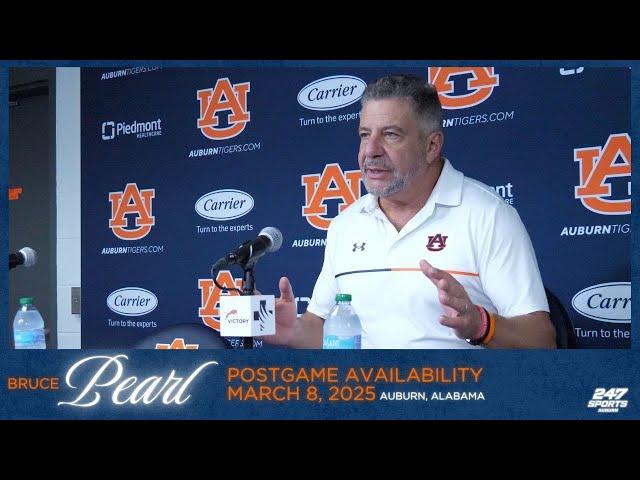 Auburn HC Bruce Pearl | Alabama loss