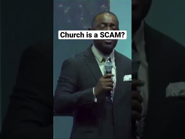 Church is a SCAM? #trendingshorts #shortsfeed #shortsviral #apostlejoshuaselman #pastorjerryeze