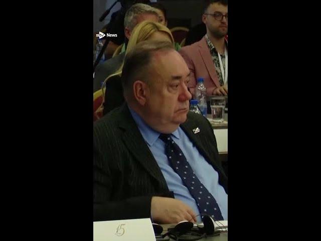 'Everyone was paralysed in shock': Eyewitness describes moment Salmond collapsed #politics shorts