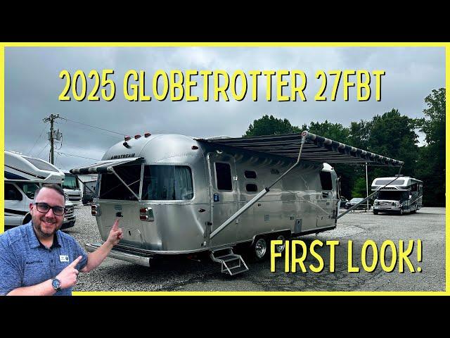 "A design enthusiast’s dream come true." 2025 Airstream Globetrotter 27FB Twin Bed