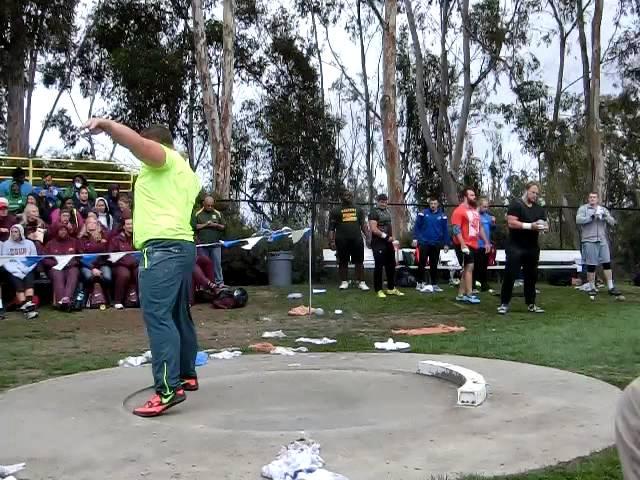 Joe Kovacs 24.29m WarmUp Triton Invitational 2015