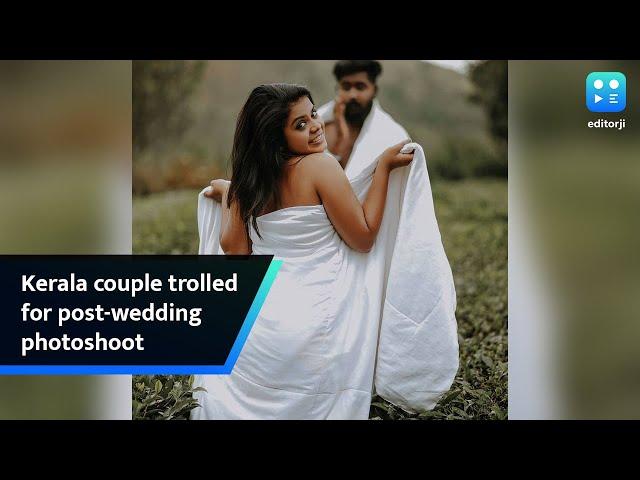 Kerala couple trolled for post-wedding photoshoot