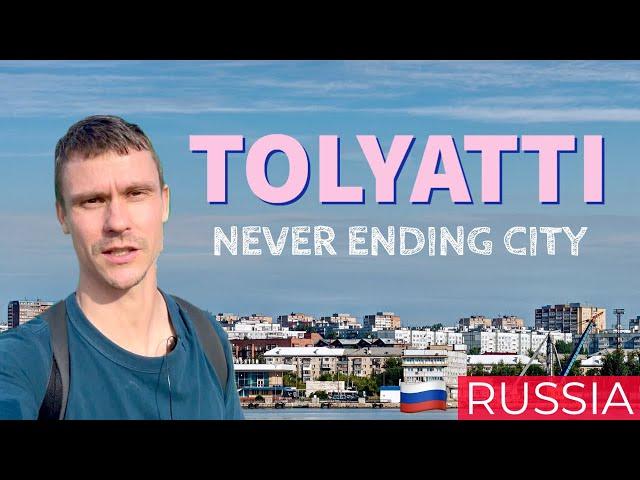 Tolyatti: urban & never-ending city in Russia. Not the poorest Russian town, not ghetto, as they say