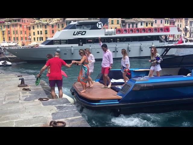 Docking in Portofino like a pro