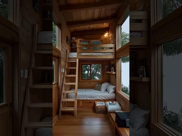 Cozy Wooden Cabin Getaway - Rainy Day Bliss ️ #naturelovers #ytstudio