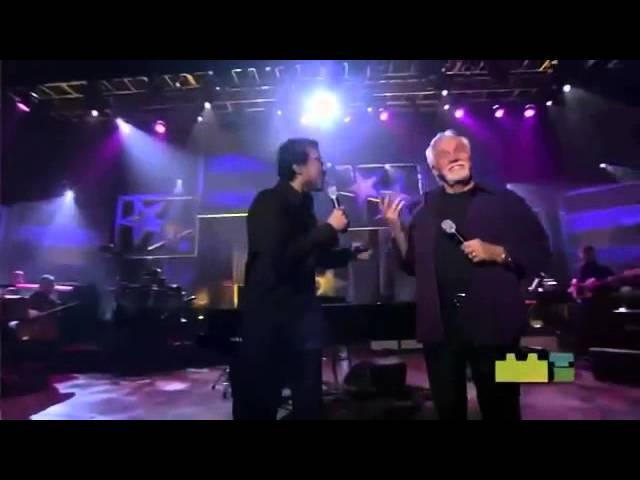 Kenny Rogers / Lionel Ritchie - She Believes in Me LIVE