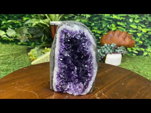 Window into Gaias Soul Amethyst Geode Uruguayan LL 12s Cosmic Cuts