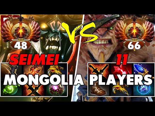 SEIMEI (DOOM) vs 11 (BRISTLEBACK) - Epic Battle Of Hard Carry Dota 2 Players - Z Dota 2