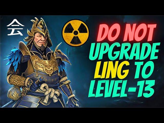 Best Herald Hero ️? LING at level 13 is a destruction || level 13 ling Review|| Shadow Fight Arena