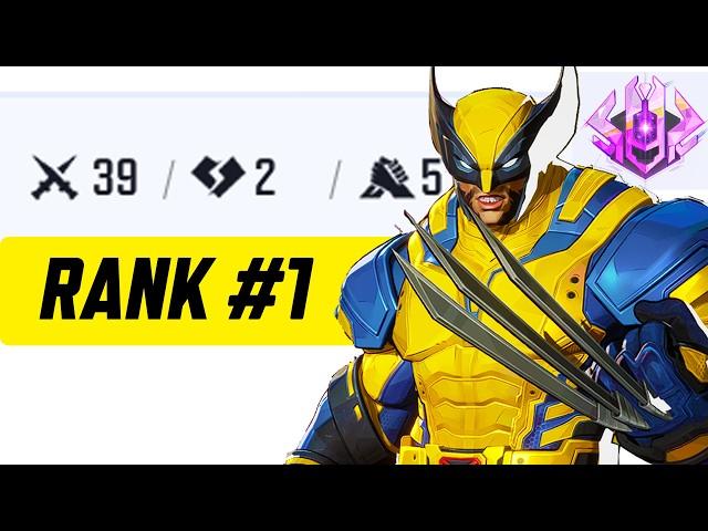 Marvel Rivals Rank #1 Wolverine Will Blow Your Mind (Top 500 Player)