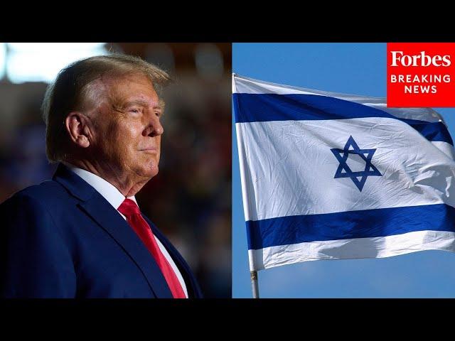 Donald Trump Asked Point Blank How He Plans 'To Support And Protect Israel'