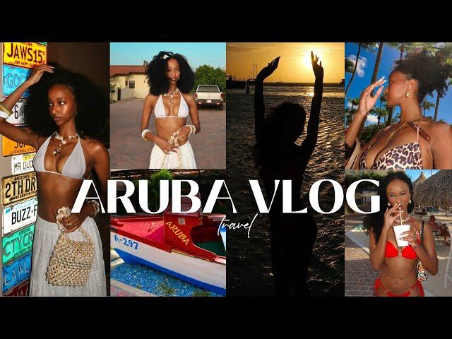 ARUBA TRAVEL VLOG: GOD IS GOOD!! JET SKIS, NIGHTLIFE, BEACH BUMS, KARAOKE + MORE