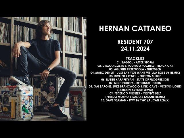 HERNAN CATTANEO (Argentina) @ Resident 707 24.11.2024