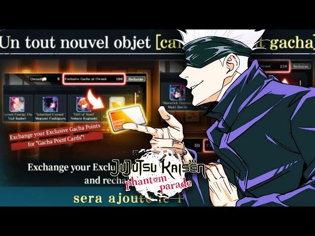  TOUT SAVOIR SUR LE SYSTÈME DE "PITY TRANSFÉRABLE" | JUJUTSU KAISEN PHANTOM PARADE ️