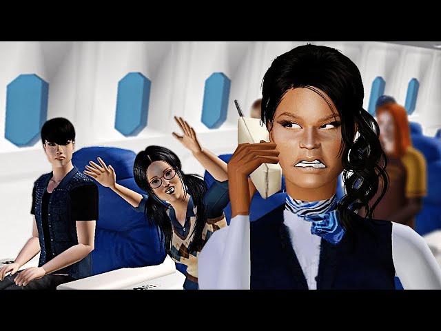 Nicki Minaj as a Flight Attendant