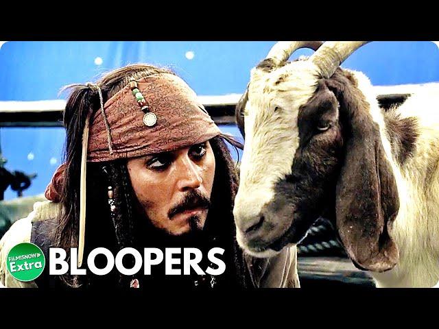 PIRATES OF THE CARIBBEAN: AT THE WORLD'S END Bloopers & Gag Reel (2007) with Johnny Depp