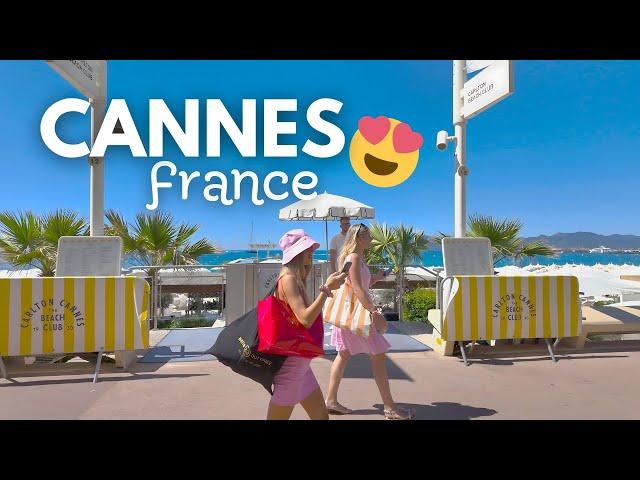 Cannes, France  Elegance and Charm in the French Riviera  Walking Tour 4K HDR