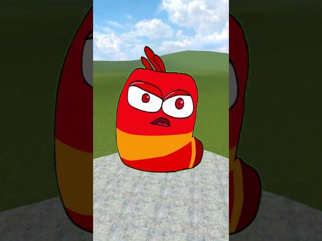 ALL SIZE Red Larva Oi Oi Oi FROM SMALL TO BIG in Garry's Mod !