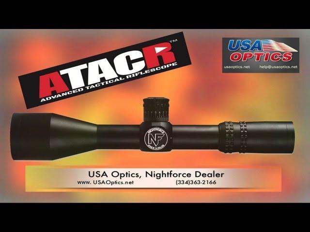 USA Optics - ATACR by Nightforce - Great 5-25x56 Scope !!!