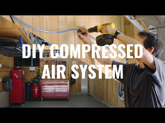 How to install a compressed air system in your garage or workshop