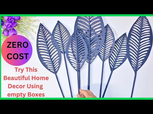 Make Expensive Looking Wall Decor in Zero Cost | Home Decoration Idea | Best out of Waste Craft |diy