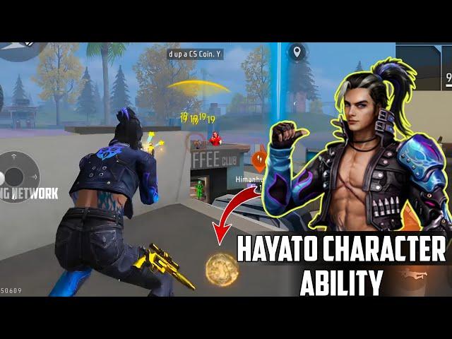 Hayato Character Ability full details and tips in Free Fire