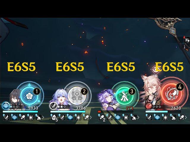 E6S5 NIHILITY X E6S5 HARMONY DESTROY MOC 12 0 CYCLE | HONKAI: STAR RAIL 2.6