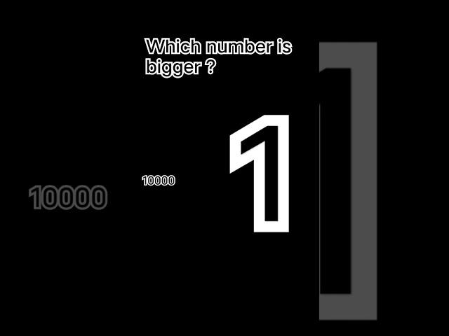 Which Number is Bigger? (ANSWERS IN COMMENTS) #meme #funny #maths #nerd #cringycraft