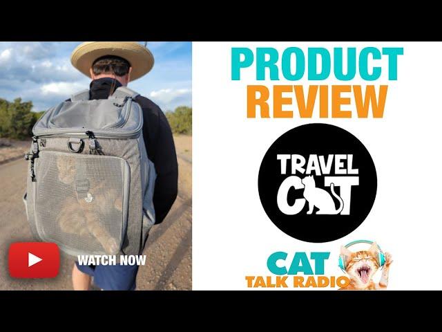 Product Review of the Travel Cat Backpack