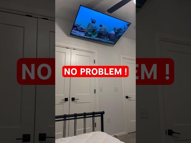 TV mounting solutions. Weird room…. No problem.