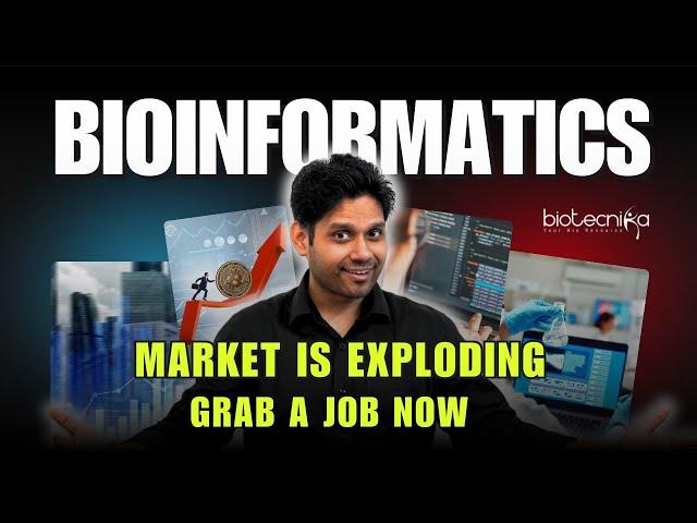 Bioinformatics Market Is Exploding - Grab A Job Now! #bioinformatics #jobs