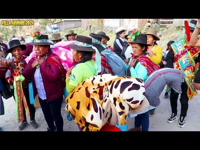 TRADICIONAL DESPACHO EN VILLA ARHUIRE CHILQUES - PUQUIO 2024 CARGONTE: OTILIA ESPILCO ZAPATA E HIJOS