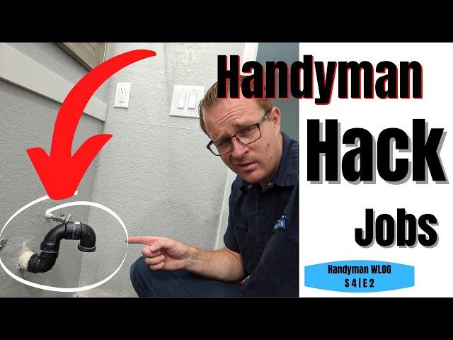 Fixing Handyman Hack Jobs | Handyman WLOG