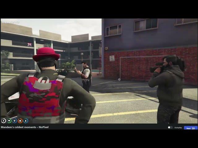 Denzel Reacts To The Mandem's Coldest Moments |GTA 5| NOPIXEL RP|