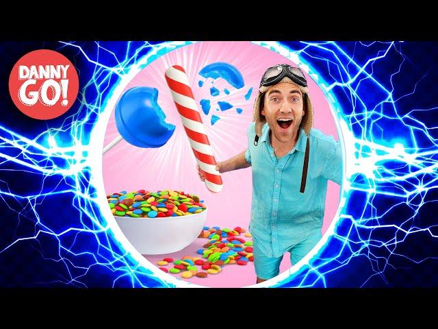 “Candy Cane Crush!”  Christmas Drum-Along Dance ️HYPERSPEED REMIX️/// Danny Go! Songs for Kids