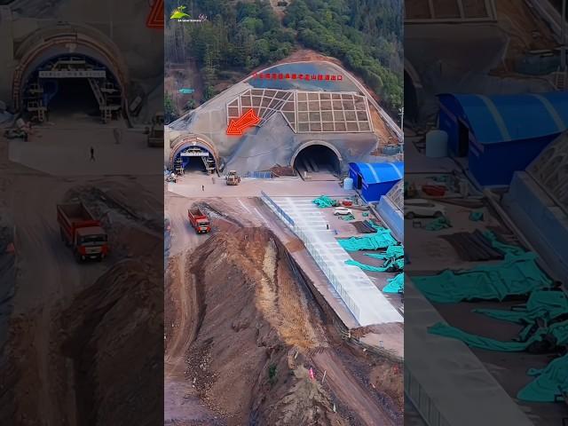 LONGEST TUNNEL HIGHWAY Construction || LAOGUISHAN TUNNEL FUYUAN-Luoping Expressway #civilengineering