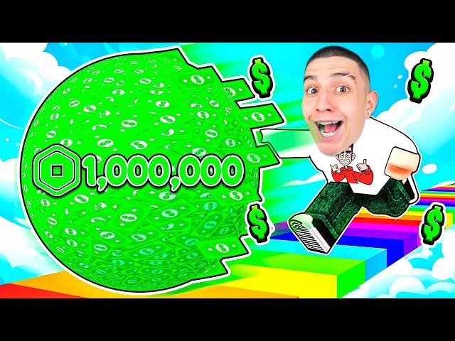 I WON $1,000,000,000 in ROBLOX! A LOT OF ROBUX!